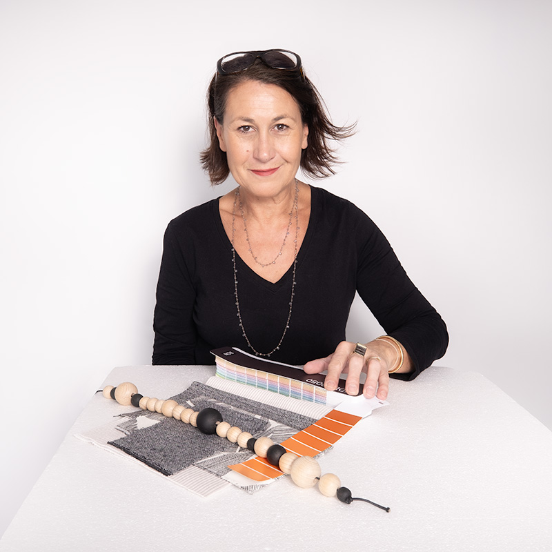 portrait de décoratrice et designer d