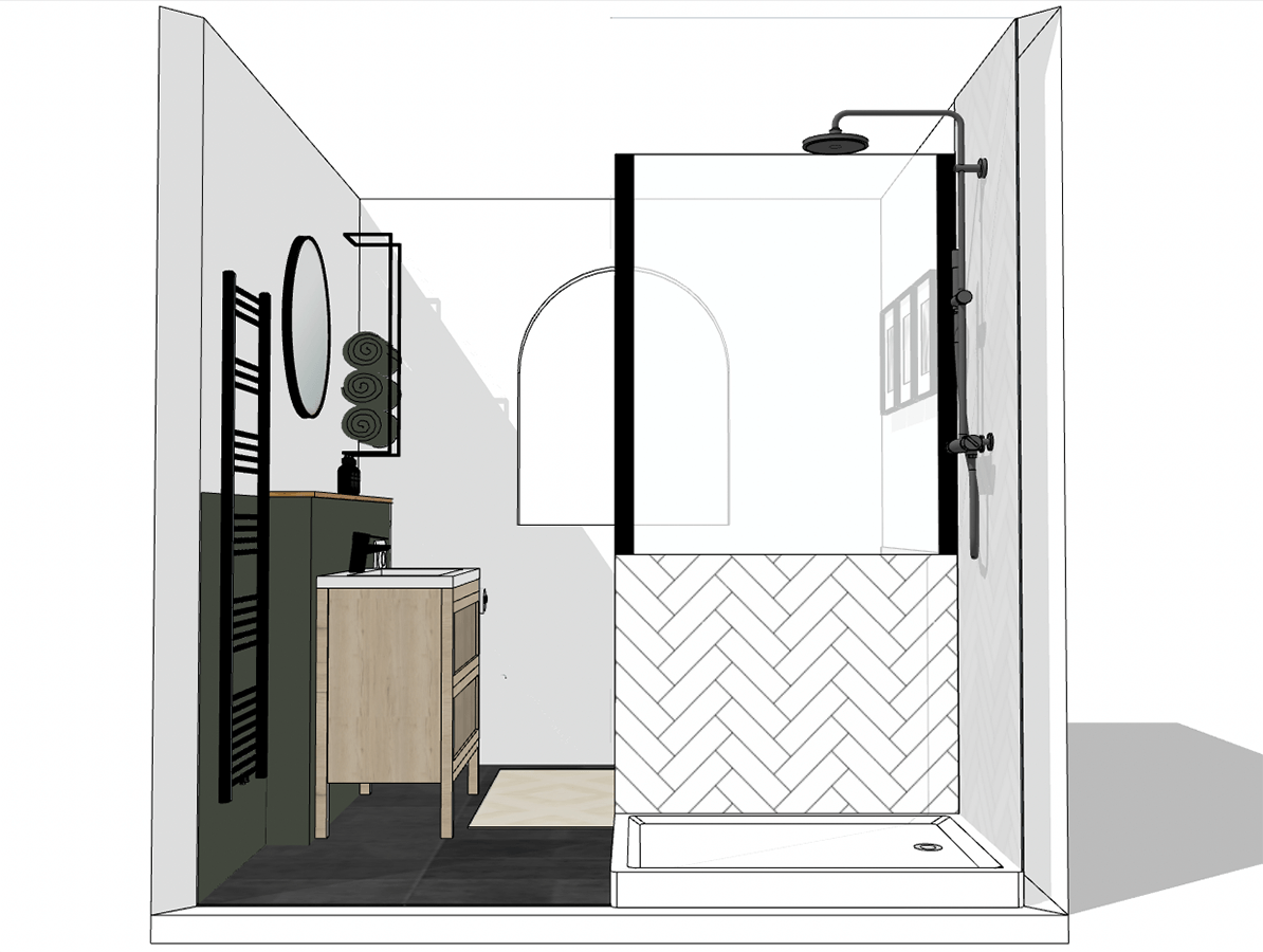 Rénovation salle de bain coupe 3d d