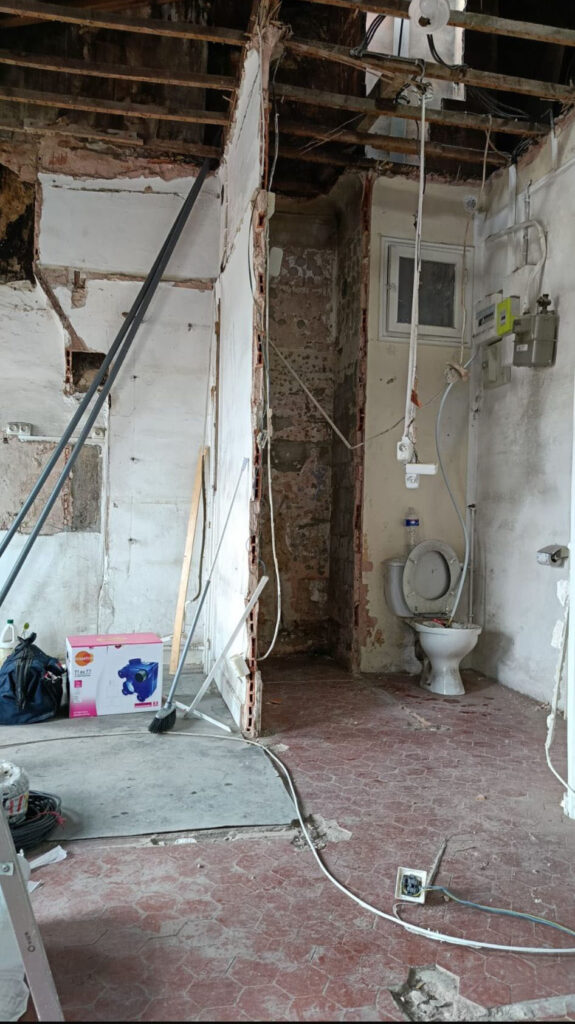 Rénovation appartement – Marseille (34m²) travaux de rénovation totale d