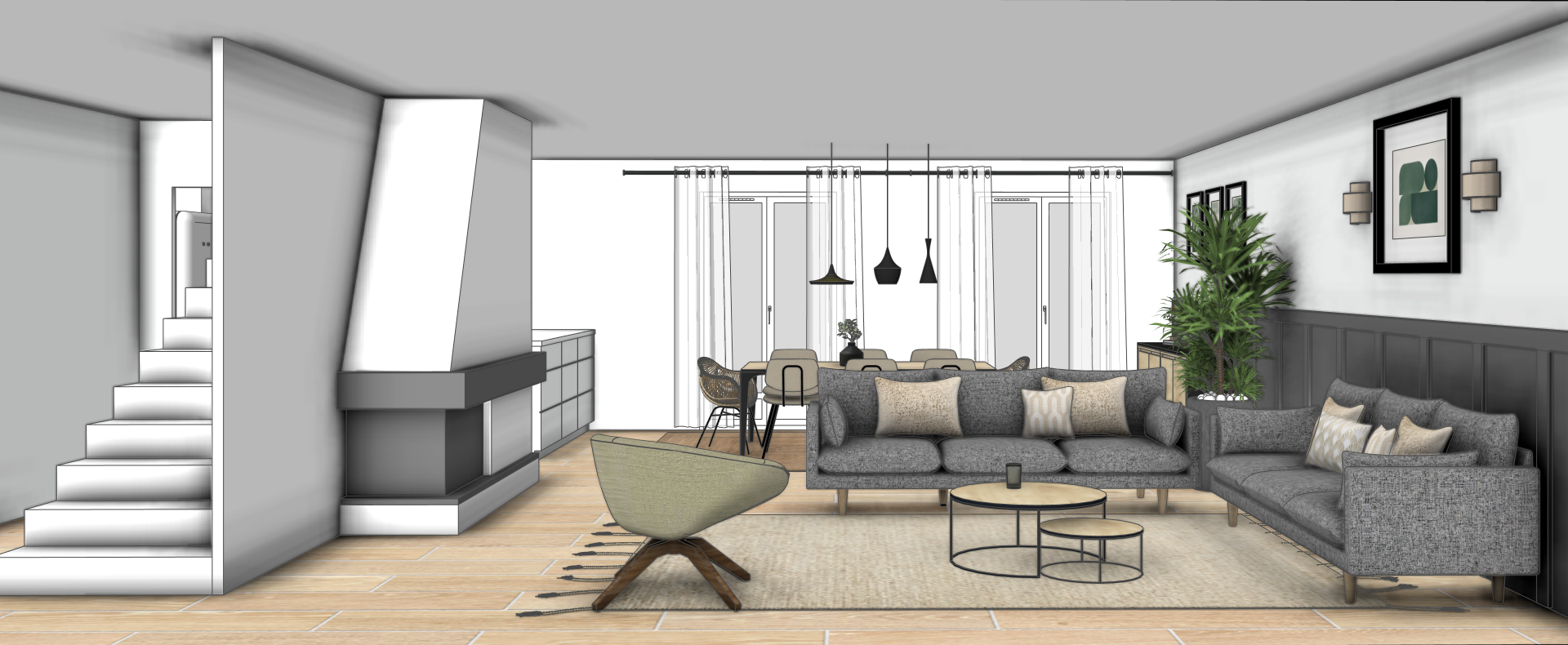 Extension maison – Montmorency (18 m²)